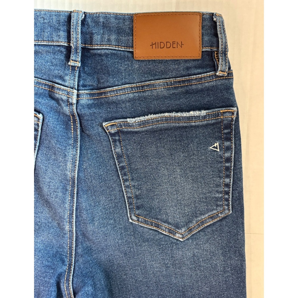 Altar'd State Hidden Jeans High Waisted Flared Denim Jeans Boho Western Festival - Picture 5 of 9